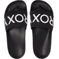 Roxy Womens Slippy Summer Beach Pool Sandals Thongs Flip Flops Slides Sliders - 3 UK, Black