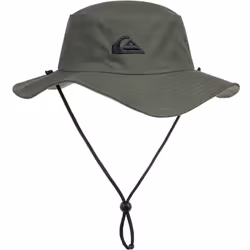 Quiksilver Mens Bushmaster Safari Trekking Bucket Boonie Hat - S/M, Thyme