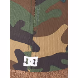 DC Camo Star 2 Curved Peak Flexfit Cap - S/M