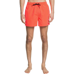 Quiksilver Mens Everyday 15" Elasticated Summer Beach Pool Swimming Swim Shorts - M, Fiery Coral