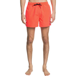 Quiksilver Mens Everyday 15" Elasticated Summer Beach Pool Swimming Swim Shorts - S, Fiery Coral