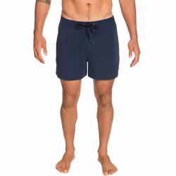 Quiksilver Mens Everyday 15" Elasticated Summer Beach Pool Swimming Swim Shorts - 2XL, Navy