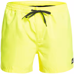 Quiksilver Mens Everyday 15" Elasticated Summer Beach Pool Swimming Swim Shorts - S, Yellow