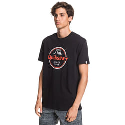 Quiksilver Men's T-Shirt ~ Words Remain black - M