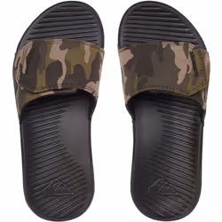 Quiksilver Boys Kids Bright Coast Adjustable Sandals Slides Flip Flops Sliders - 11.5K UK, Green