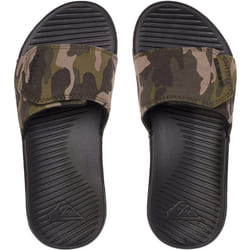 Quiksilver Boys Kids Bright Coast Adjustable Sandals Slides Flip Flops Sliders - 11.5K UK, Green