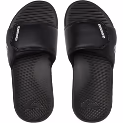Quiksilver Boys Kids Bright Coast Adjustable Sandals Slides Flip Flops Sliders - 4.5 UK, Black