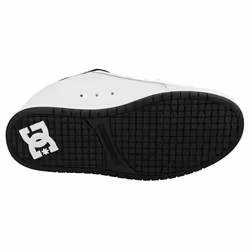 DC Shoes Court Graffik Mens Skate Trainers in White Black - 11