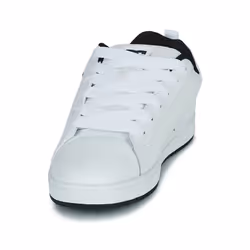 DC Shoes Court Graffik Mens Skate Trainers in White Black - 7.5 UK - Additional view 3