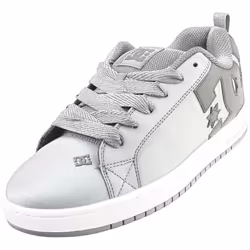 DC Shoes Court Graffik Mens Skate Trainers in Grey Black - 10.5
