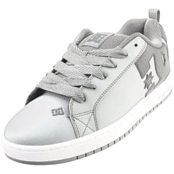 DC Shoes Court Graffik Mens Skate Trainers in Grey Black - 10.5