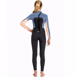 Roxy Kids 3/2mm Prologue Back Zip Full Length Surfing Wetsuit - Cloud Black - 2 Yrs, Cloud Black