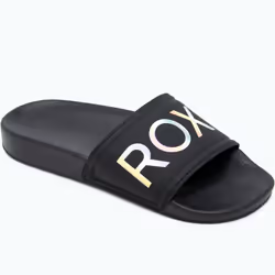 Roxy Girls Slippy Summer Beach Holiday Sandals Flip Flops Sliders - 10K UK, Black