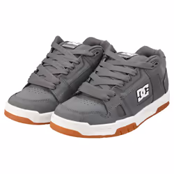 DC Shoes Stag Mens Skate Trainers in Grey Gum - Size 11 UK - Additional view 5