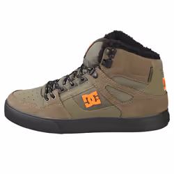 DC Shoes Pure High-top Wc Winter Mens Casual Trainers in Dusty Olive - 7.5 UK