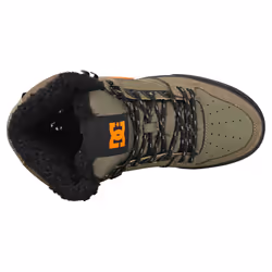 DC Shoes Pure High-top Wc Winter Mens Casual Trainers in Dusty Olive - 8 UK - Additional view 4