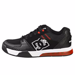 DC Shoes Versatile Mens Skate Trainers in Black White Red - Size 8 UK