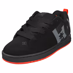 DC Shoes Court Graffik Sq Mens Skate Trainers in Black Grey - Size 9 UK