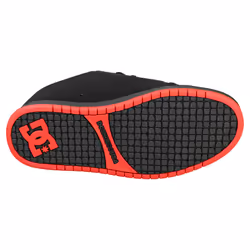 DC Shoes Court Graffik Sq Mens Skate Trainers in Black Grey - Size 10 UK