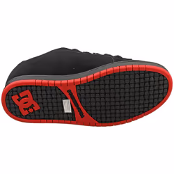 DC Shoes Court Graffik Sq Mens Skate Trainers in Black Red - 10.5 UK