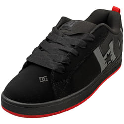 DC Shoes Court Graffik Sq Mens Skate Trainers in Black Red - 13 UK