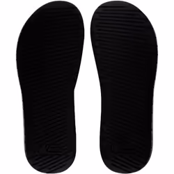 Quiksilver Mens Bright Coast Summer Beach Pool Sandals Thongs Sliders Slides - 7 UK, All Black