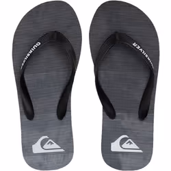Quiksilver Kids MoloKai Massive Summer Beach Pool Sandals Thongs Flip Flops - 3 UK, Black