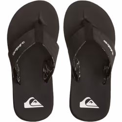 Quiksilver Kids Carver Switch Summer Beach Sandals Thongs Flip Flops - Black - 12K UK, Black