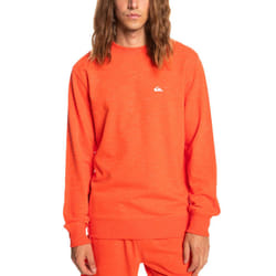Quiksilver Mens Bay Rise Casual Crew Neck Sweater Jumper Sweatshirt Top - L, Red