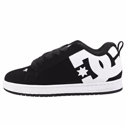 DC Shoes Court Graffik Mens Skate Trainers in Black - 9 UK