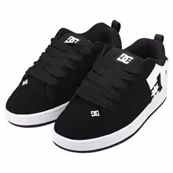 DC Shoes Court Graffik Mens Skate Trainers in Black - 9 UK - Additional view 5
