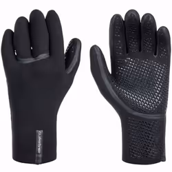 Quiksilver Mens 3mm Marathon Sessions Neoprene Surf Gloves - Black - L, Black