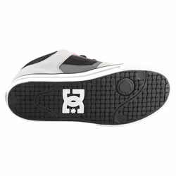 DC Shoes Pure Mid Mens Skate Trainers in Black Grey - Size 8.5 UK