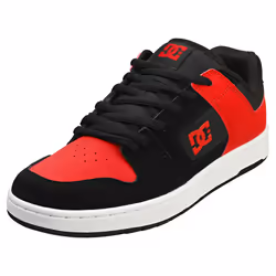 DC Shoes Manteca 4 Mens Skate Trainers in Black Red - 8