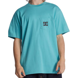 DC Shoes  Cotton SS T-Shirt ~ DC Star Pocket light blue - L