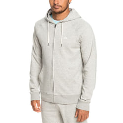Quiksilver Mens Essential Full Zip Hooded Sweatshirt Hoody Hoodie Jacket - XL, Limestone