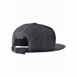 Quiksilver Adjustable Flat Peak Cap ~ Original black