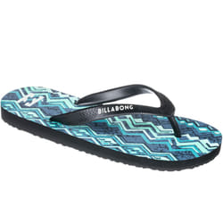 Billabong Kids Boys Tides Summer Beach Pool Sandals Thongs Flip Flops - 4 UK, Blue Haze