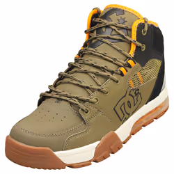 DC Shoes Versatile Hi Wr Mens Skate Trainers in Olive Black - 7.5 UK