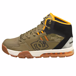 DC Shoes Versatile Hi Wr Mens Skate Trainers in Olive Black - 7.5 UK