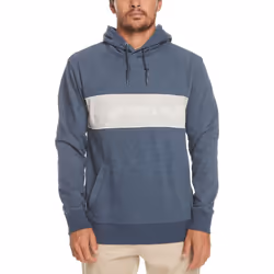 Quiksilver Mens Bold Omni Pullover Hoody Sweatshirt Jumper Hoodie - L, Naval Academy