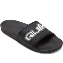 Quiksilver Mens Rivi Summer Beach Pool Flip Flops Slides Sliders - 10, Black