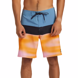 Quiksilver Mens Surfsilk Panel 18" Swim Swimming Surf Surfing Boardshorts - 28, Prism Pink