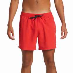 Quiksilver Mens Everyday 15" Elasticated Waist Swim Swimming Shorts - S, High Risk Red