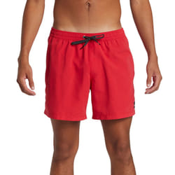 Quiksilver Mens Everyday 15" Elasticated Waist Swim Swimming Shorts - S, High Risk Red