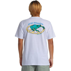 Quiksilver Mens Stay Peacefull Short Sleeve Crew Neck Cotton T-Shirt Top Tee - S, White