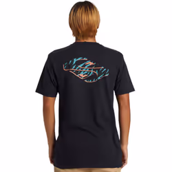 Quiksilver Mens Surf Safair Short Sleeve Crew Neck Cotton T-Shirt Top Tee - XL, Black