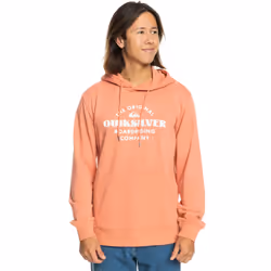 Quiksilver Mens Tradesmith Hooded Sweatshirt Pullover Hoody Hoodie - XL, Canyon Clay