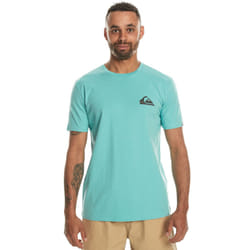 Quiksilver Mens MW Mini Short Sleeve Crew Neck Cotton T-Shirt Top Tee - S, Marine Blue