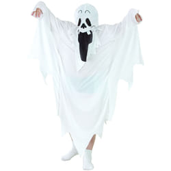 ) Children's Halloween ghost costume - S 4-6 years (110-120 cm